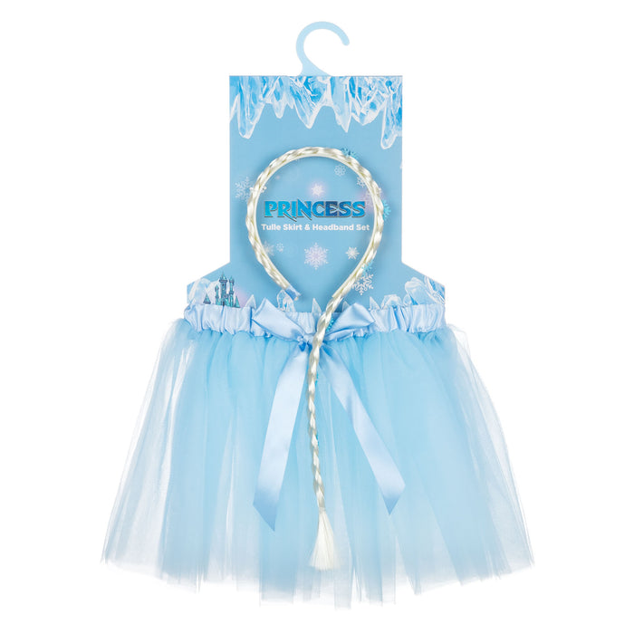Ice Princess Expressions Tulle Skirt & Headband Set - Item #FR25674