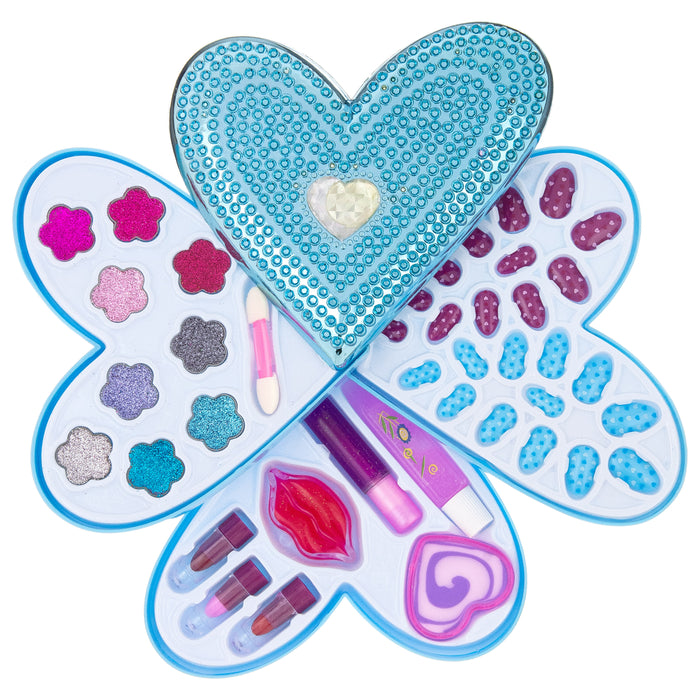 Ice Princess Expressions 3-Tiered Heart Makeup Kit - Item #FR6068