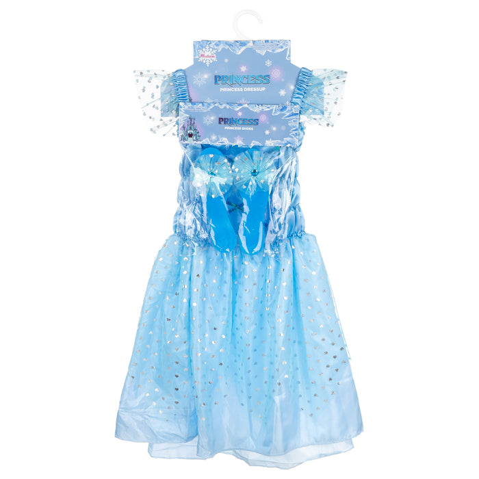 Ice Princess Expressions Dress & Shoes Set - Item #FR8326