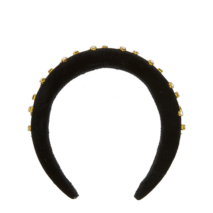 MHB Must-Have-Beauty Luxe Headbands - Royal Velvet Pearl - Item #TSH1106