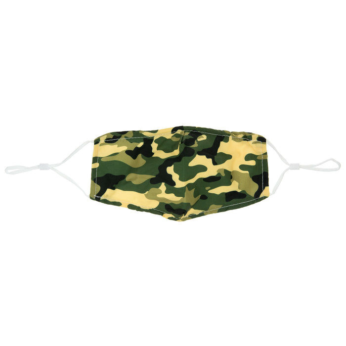 Expressions 3-Layer Protective Face Mask – Boy’s Patterned Adjustable Face Covering - Item #ANW18173