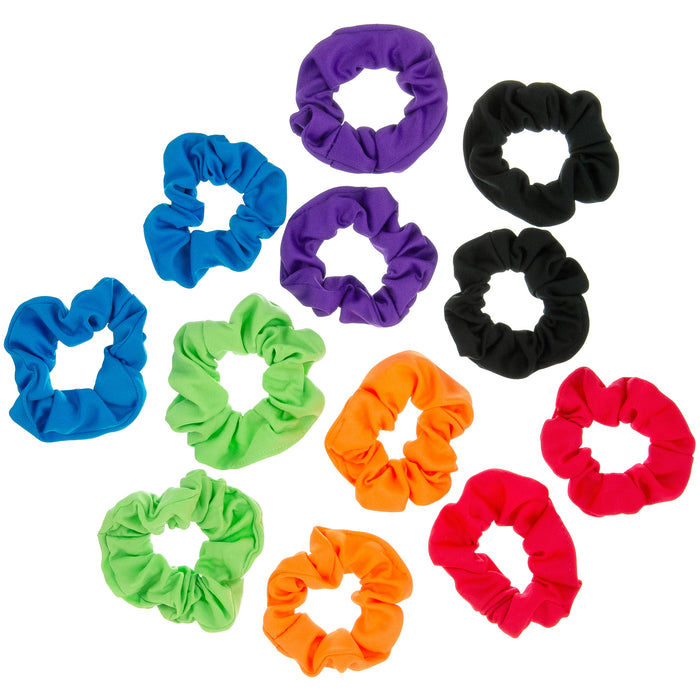 Expressions 12-Piece Scrunchie Twisters in Bright Colors - Item #EXS1034/12N