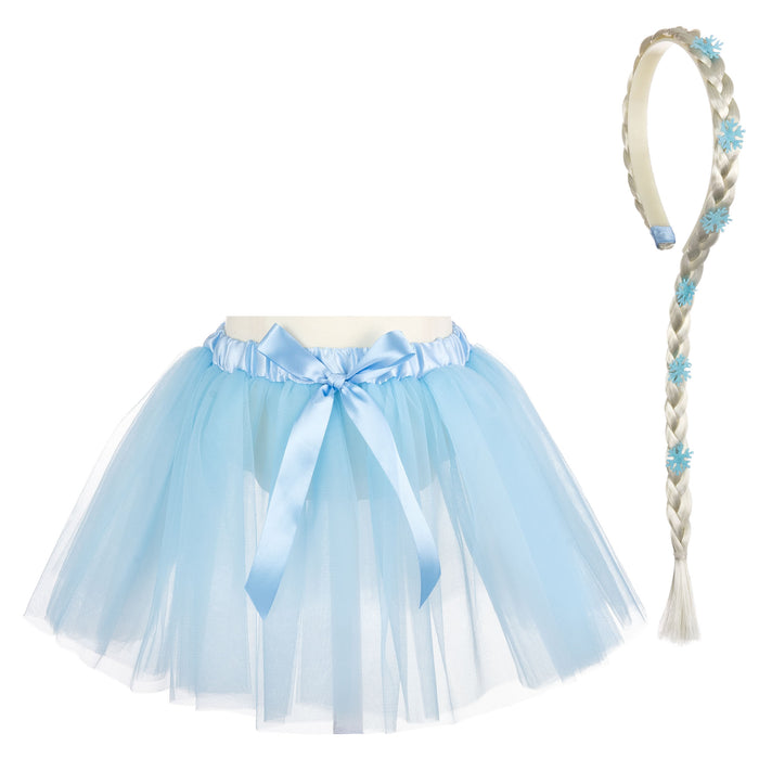 Ice Princess Expressions Tulle Skirt & Headband Set - Item #FR25674