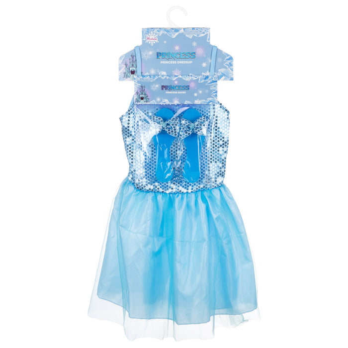 Ice Princess Expressions Dress & Shoes Set - Item #FR8326