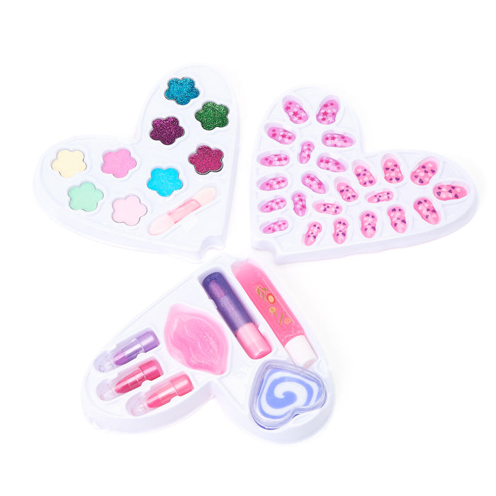Princess Expressions 3-Tiered Heart Makeup Kit - Item #GG6068R