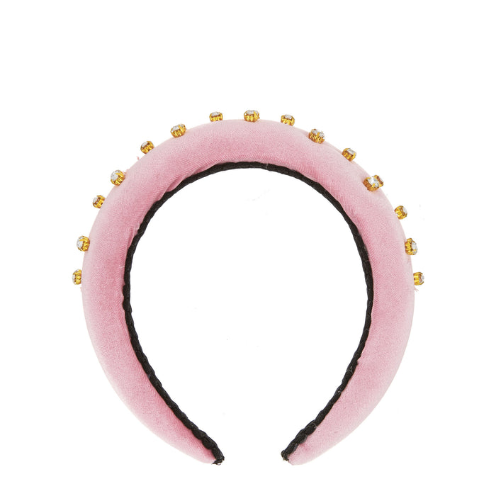 MHB Must-Have-Beauty Luxe Headbands - Royal Velvet Pearl - Item #TSH1106