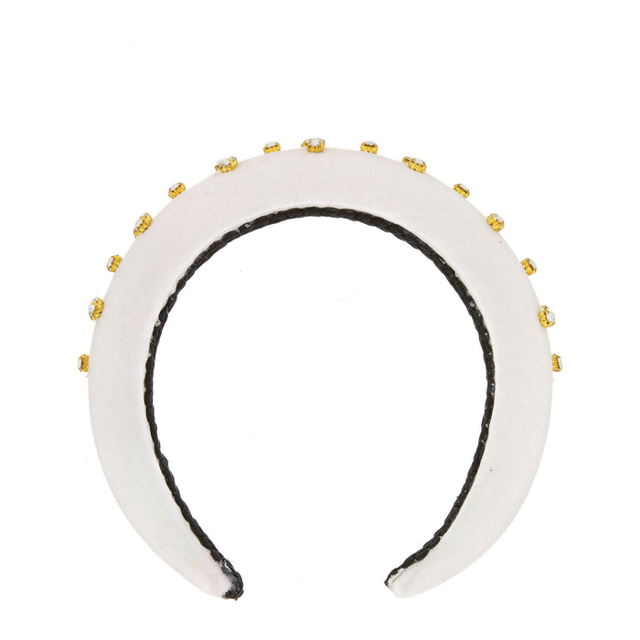 MHB Must-Have-Beauty Luxe Headbands - Royal Velvet Pearl - Item #TSH1106